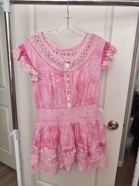 Loveshackfancy Fontana Dress in Pink
Zinnia